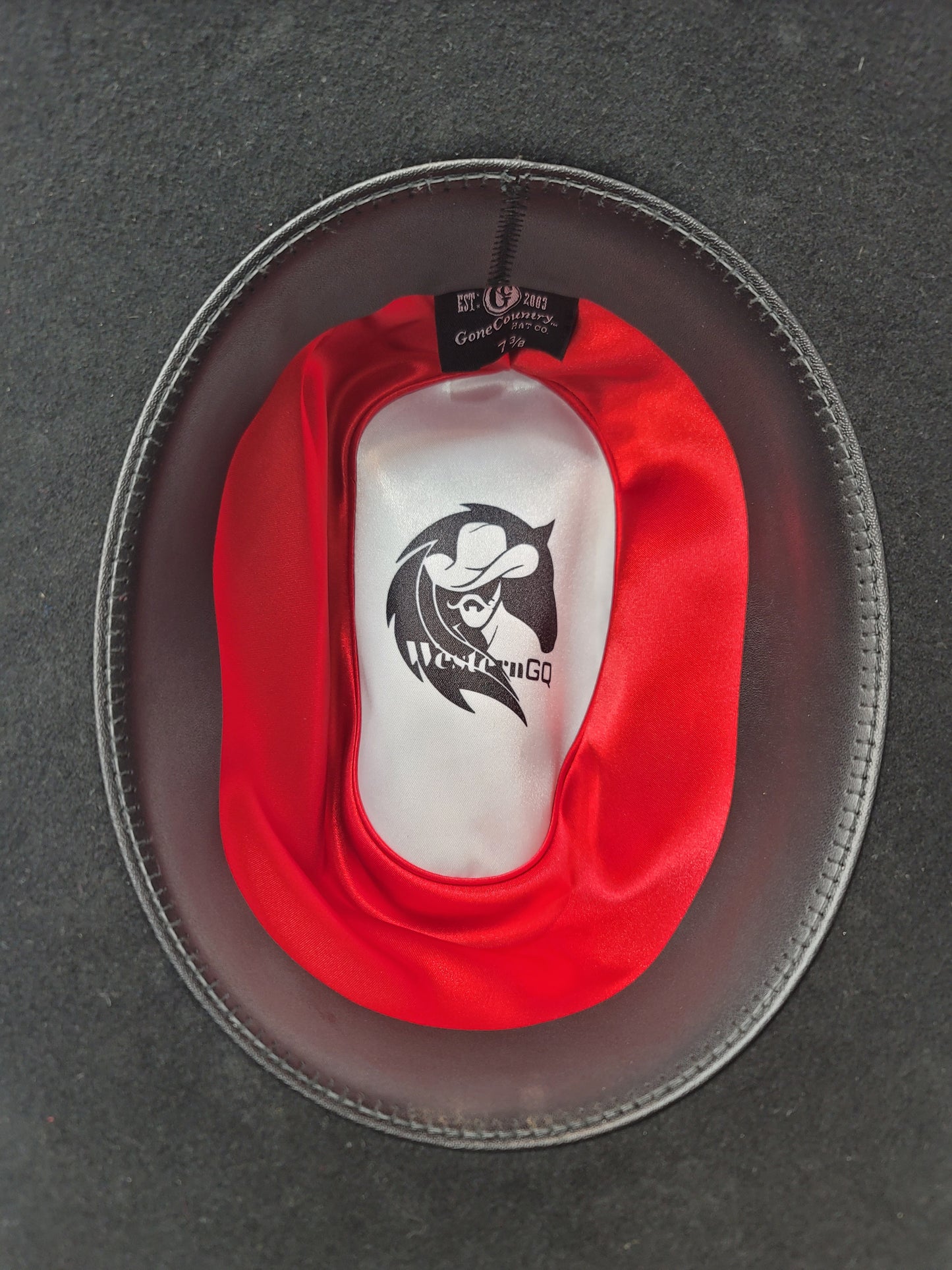 Custom Black WGQ Big Sky Black 5X Wool Cashmere