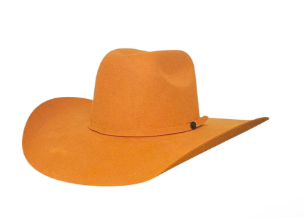Western GQ Orange 5X Cashmere Bull Riders