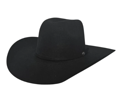 Custom Black WGQ Big Sky Black 5X Wool Cashmere