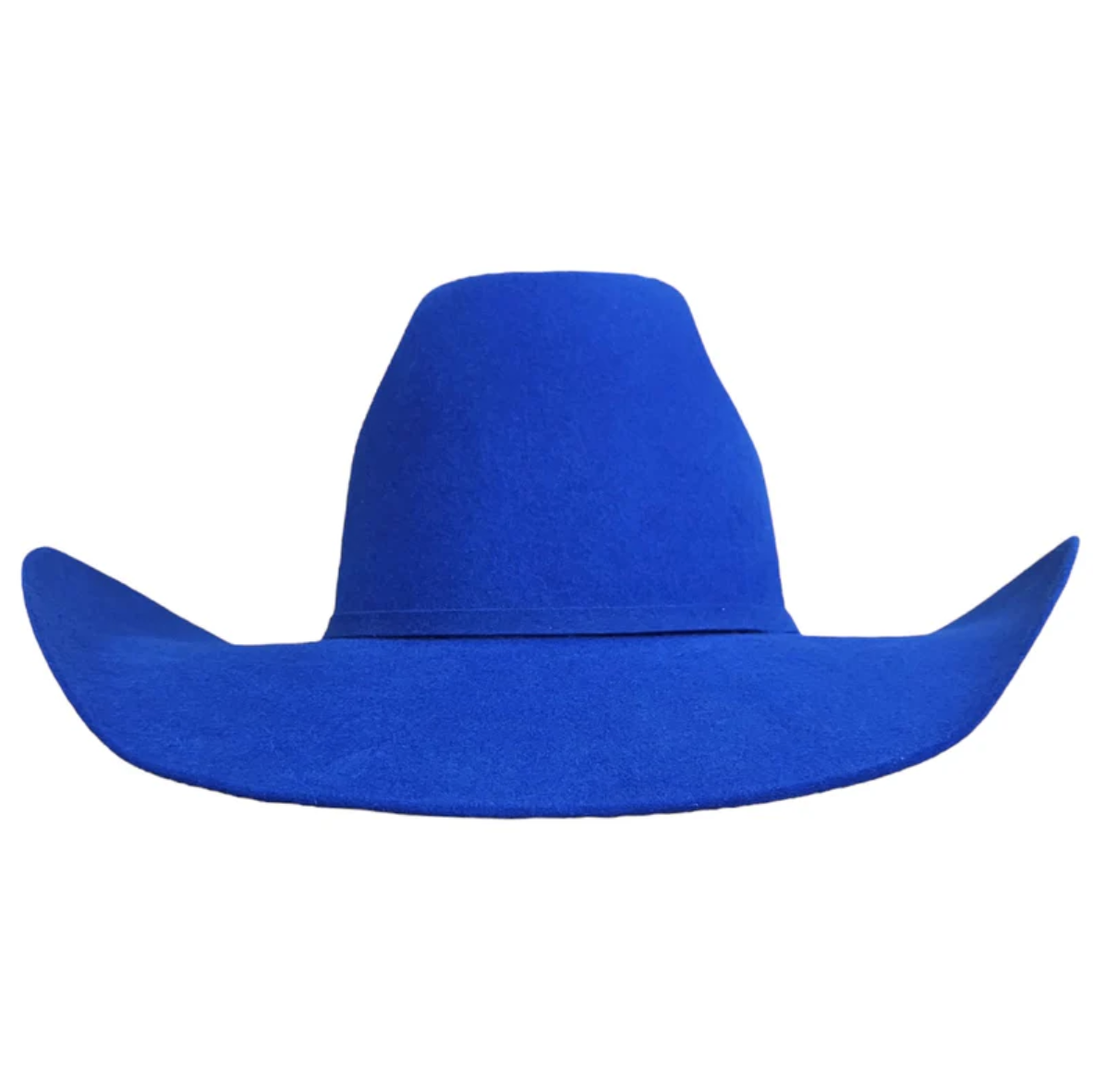 Western GQ 5x Royal Blue Cashmere Bull Riders